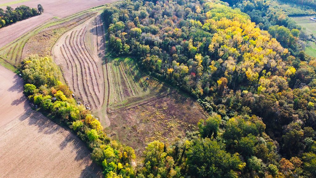 Hydrologie régénérative. Keyline design dans la Marne (Grand Est)